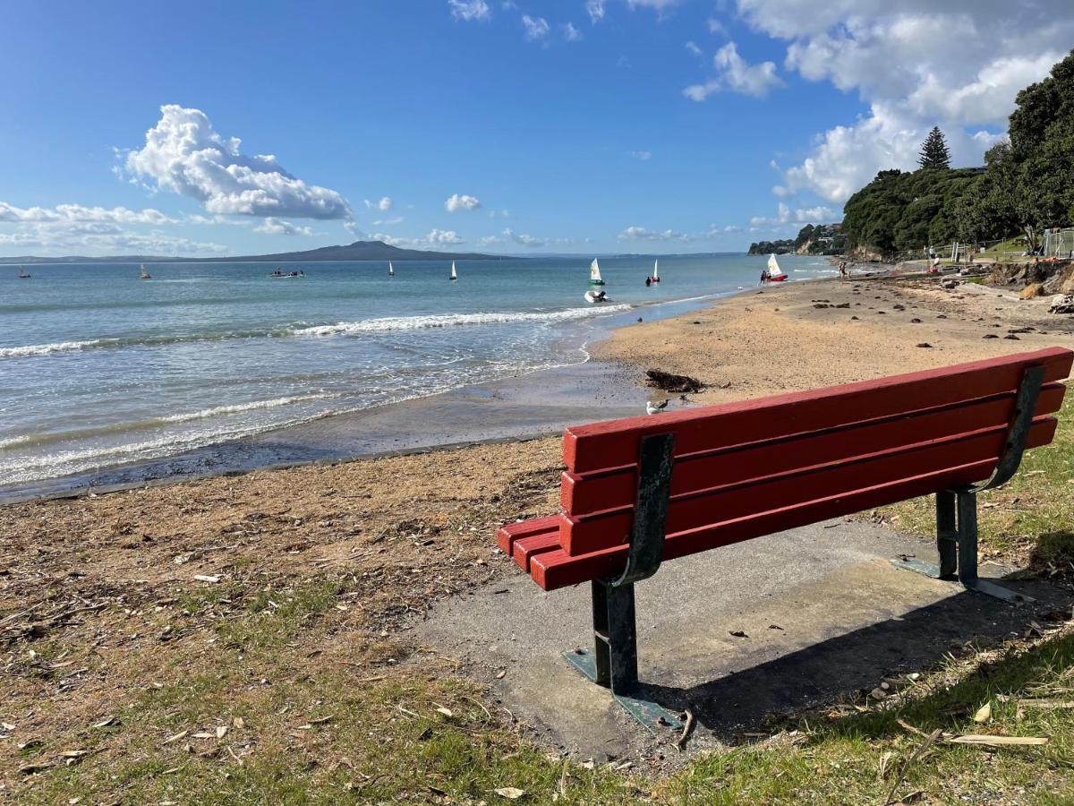 Family Friendly 3Br Flat - 3Min Walk To The Beach - Self Contained Auckland Exterior foto